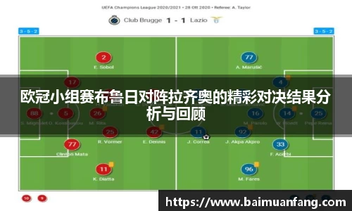 欧冠小组赛布鲁日对阵拉齐奥的精彩对决结果分析与回顾